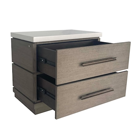 2-Drawer Nightstand