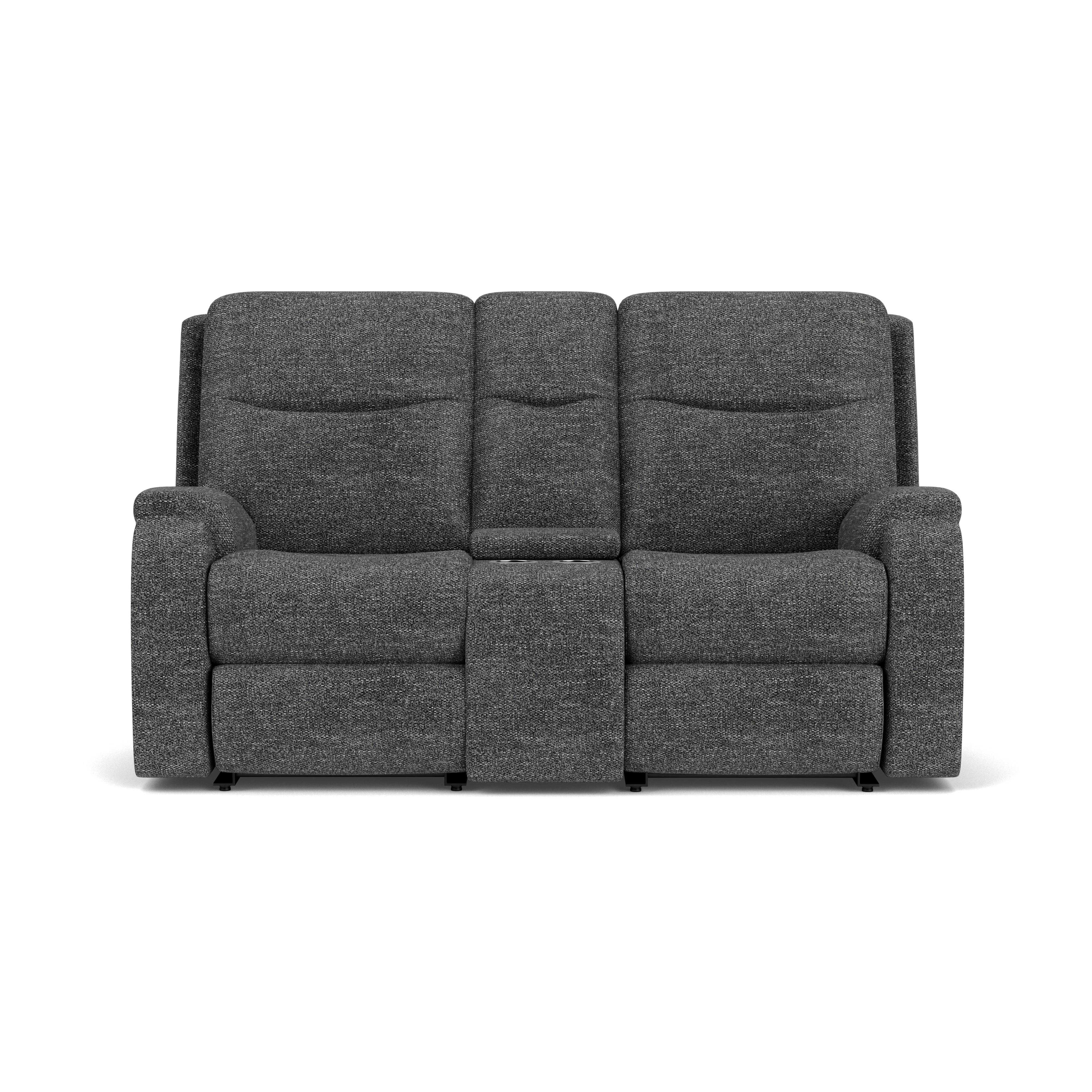 Power Reclining Console Loveseat