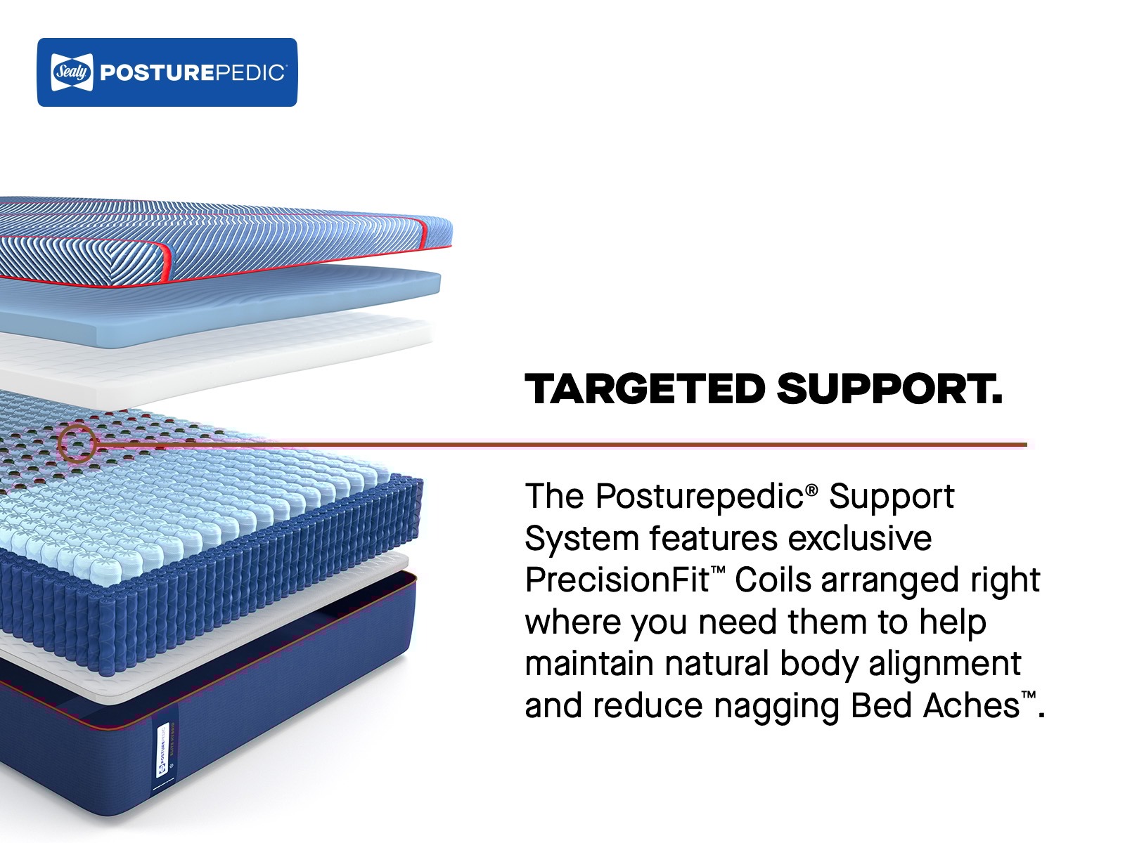 Sealy Posturepedic® Elite Hybrid Albany II Medium Albany II Medium Queen
