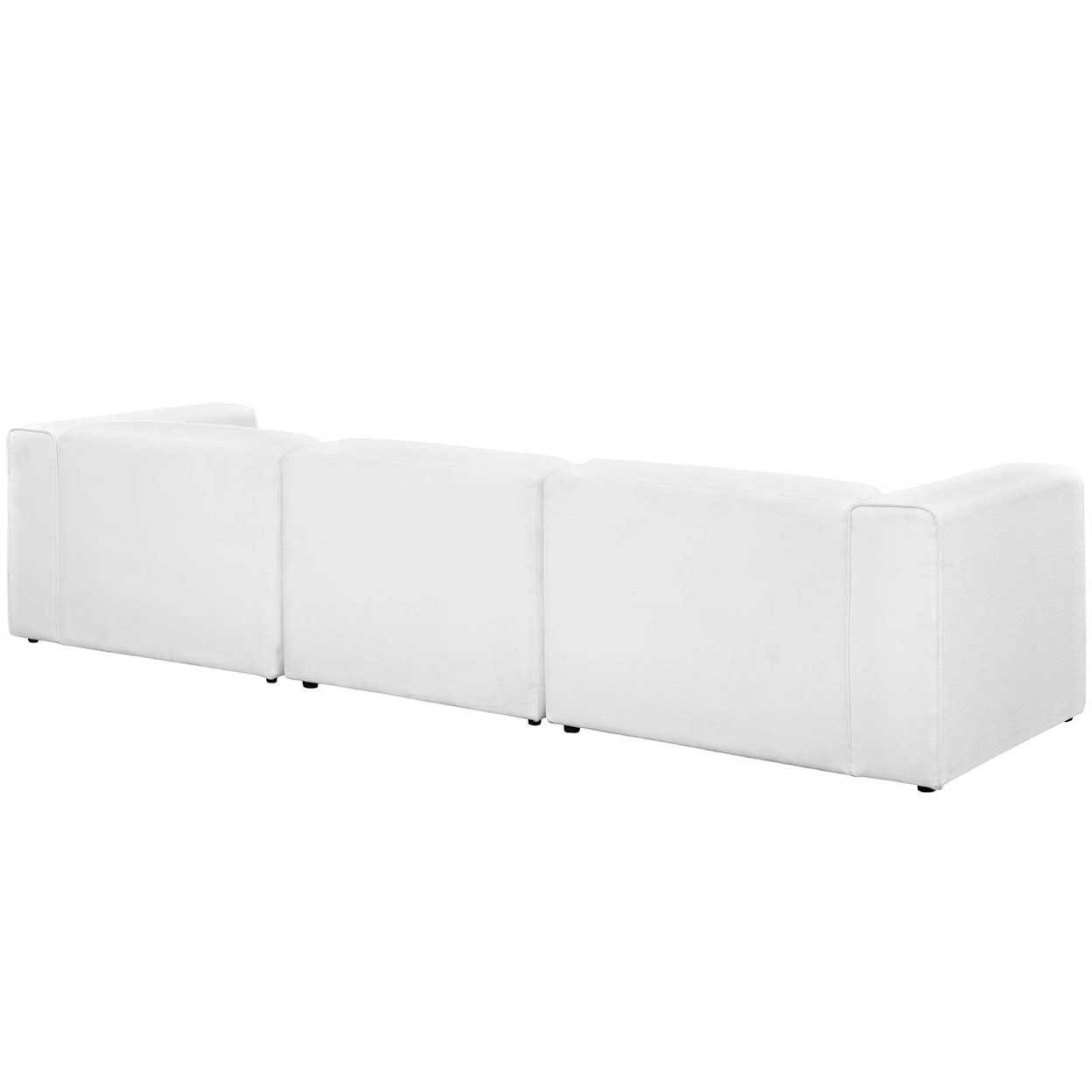 Modway Mingle 3 Piece Sectional Sofa Set