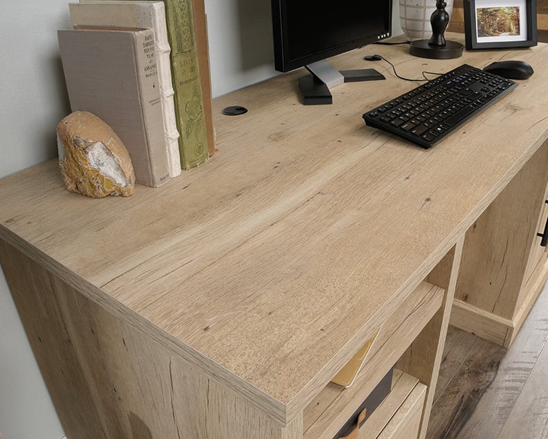 Aspen Post Double Pedestal Computer Desk