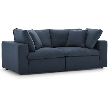 2 Piece Sectional Sofa Set