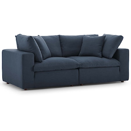 2 Piece Sectional Sofa Set