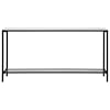 Uttermost Accent Furniture - Occasional Tables Hayley Black Console Table