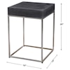 Uttermost Accent Furniture - Occasional Tables Black Concrete Accent Table