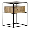 Accentrics Home Accents Iron Frame Side Table