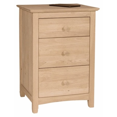 Lancaster 3-Drawer w/ Hideaway Power Strip