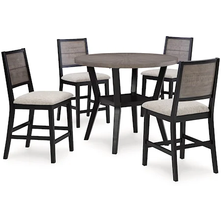 Round Counter Table Set
