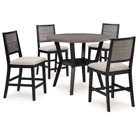 Round Counter Table Set