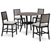 Ashley Furniture Signature Design Corloda Round Counter Table Set