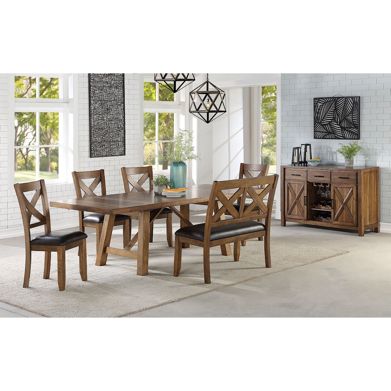 Emerald Darby Dining Set