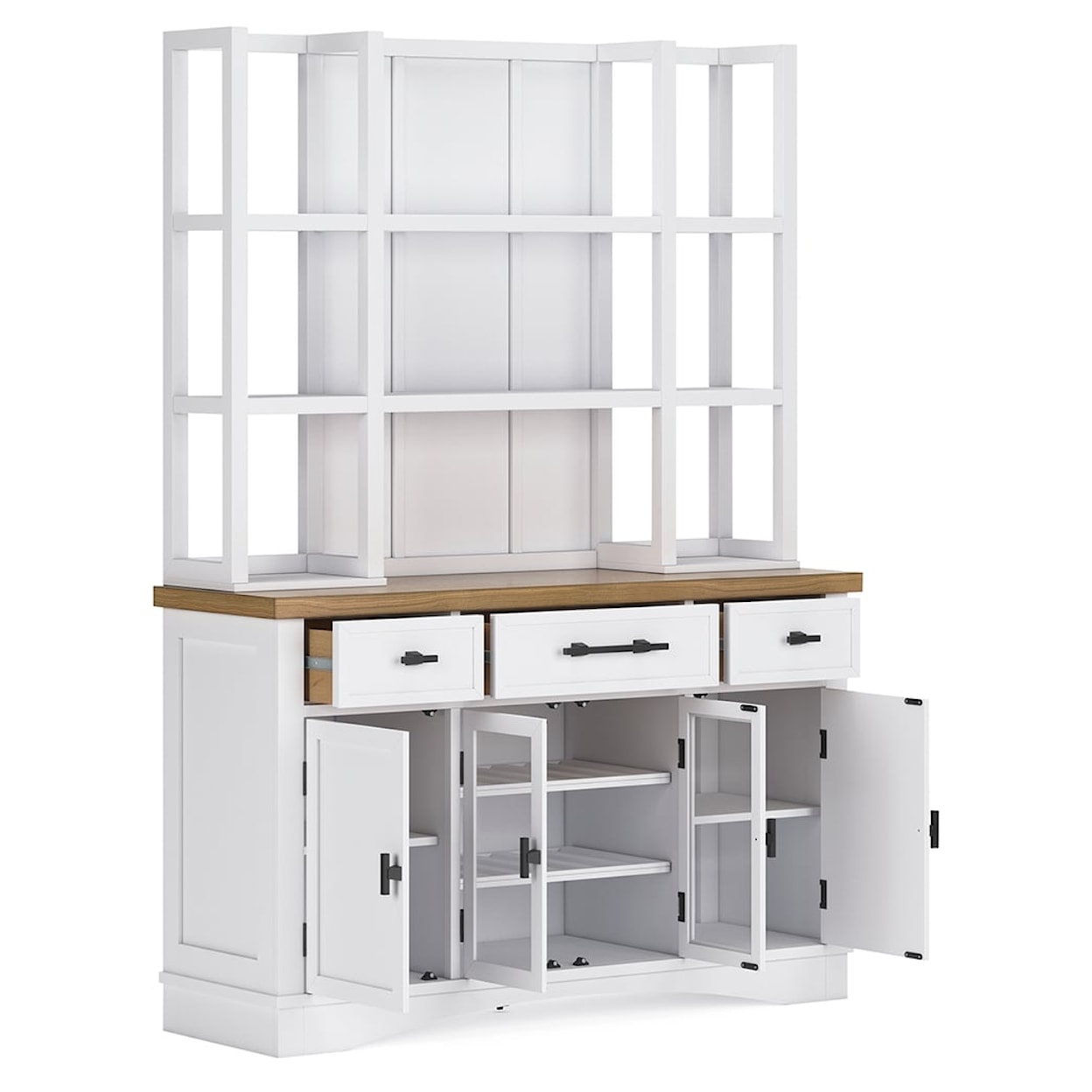 Signature Design by Ashley Furniture Ashbryn Dining Server and Hutch