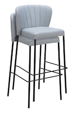 Zuo Linz Collection Transitional Counter Stool