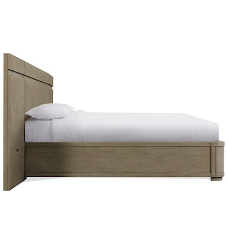 King Panel Bed