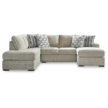 2-Piece Sectional With Chaise