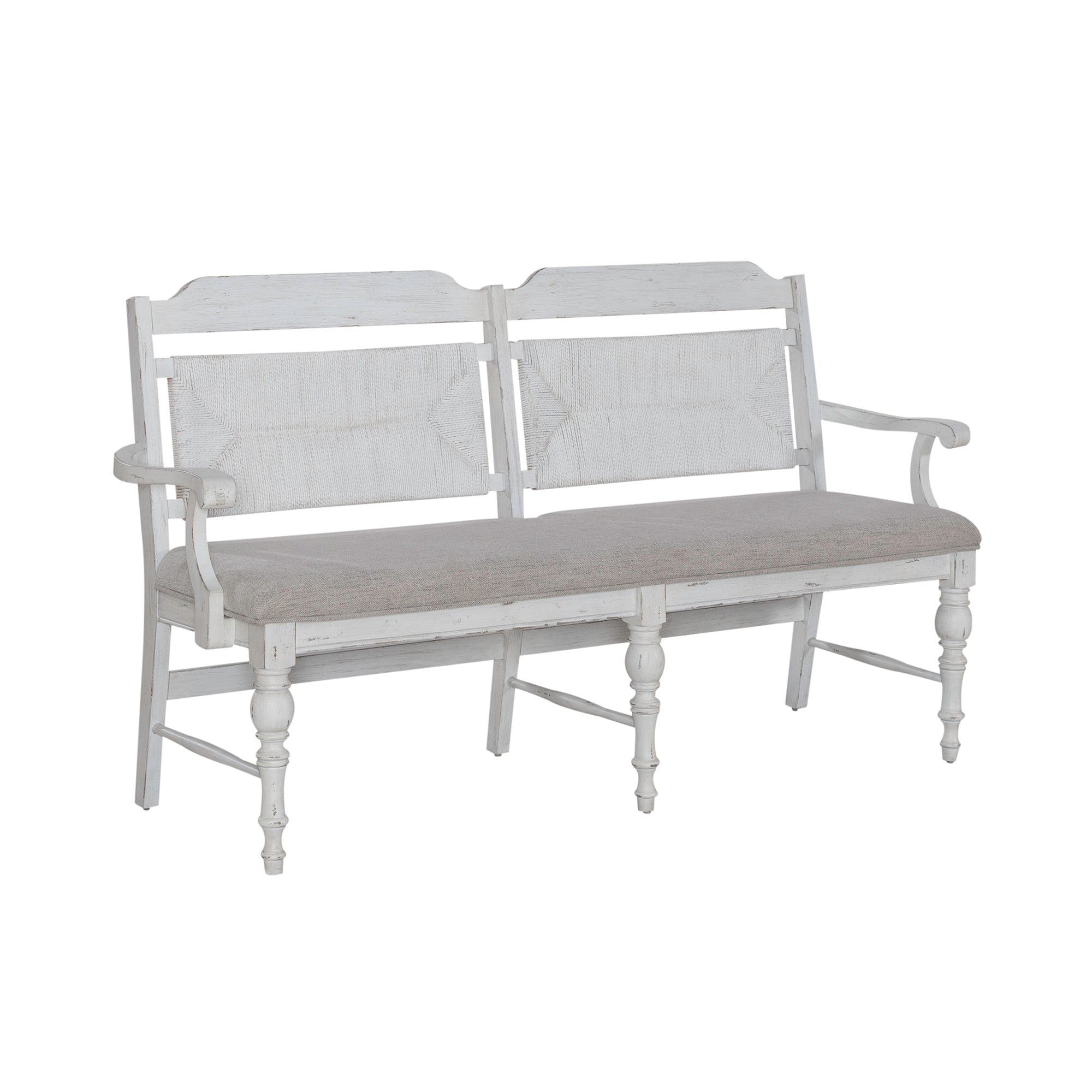 Liberty Furniture River Place Panel Back Bench
