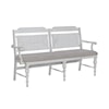 Liberty Furniture River Place Panel Back Bench