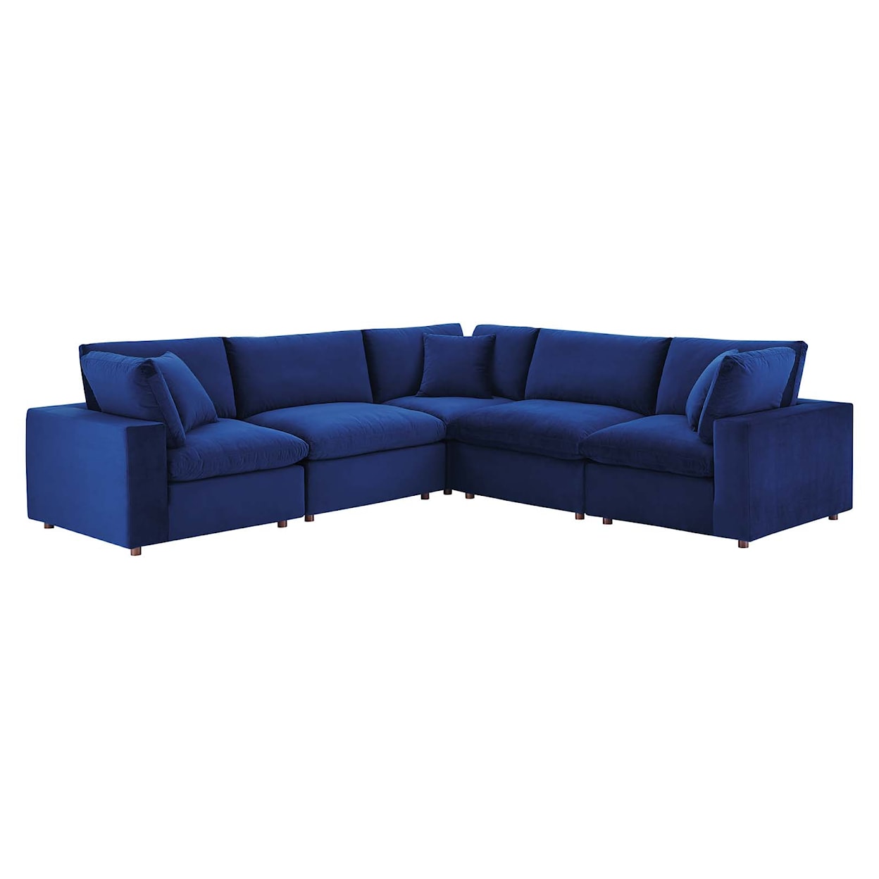 Modway Commix 5-Piece Sectional Sofa