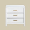 Winners Only Fresno 3-Drawer Nightstand