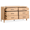 Magnussen Home Somerset Bedroom Double Drawer Bedroom Dresser