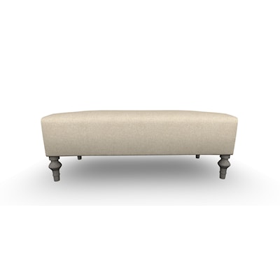 Best Home Furnishings Ryker Bench With Two (2) Pillows