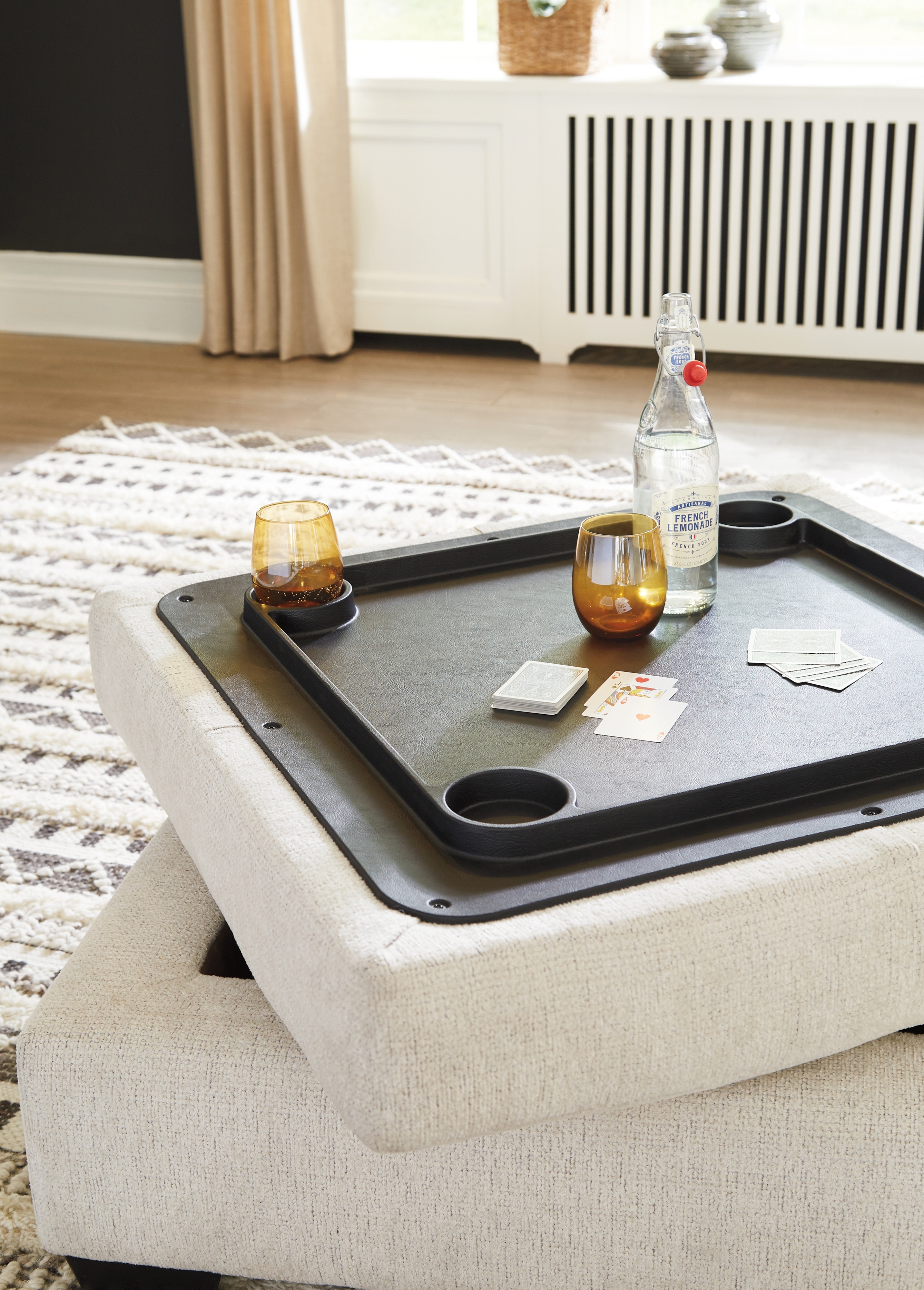 Ashley Furniture Cambri 2 Oversized Swivel Chairs And Ottoman