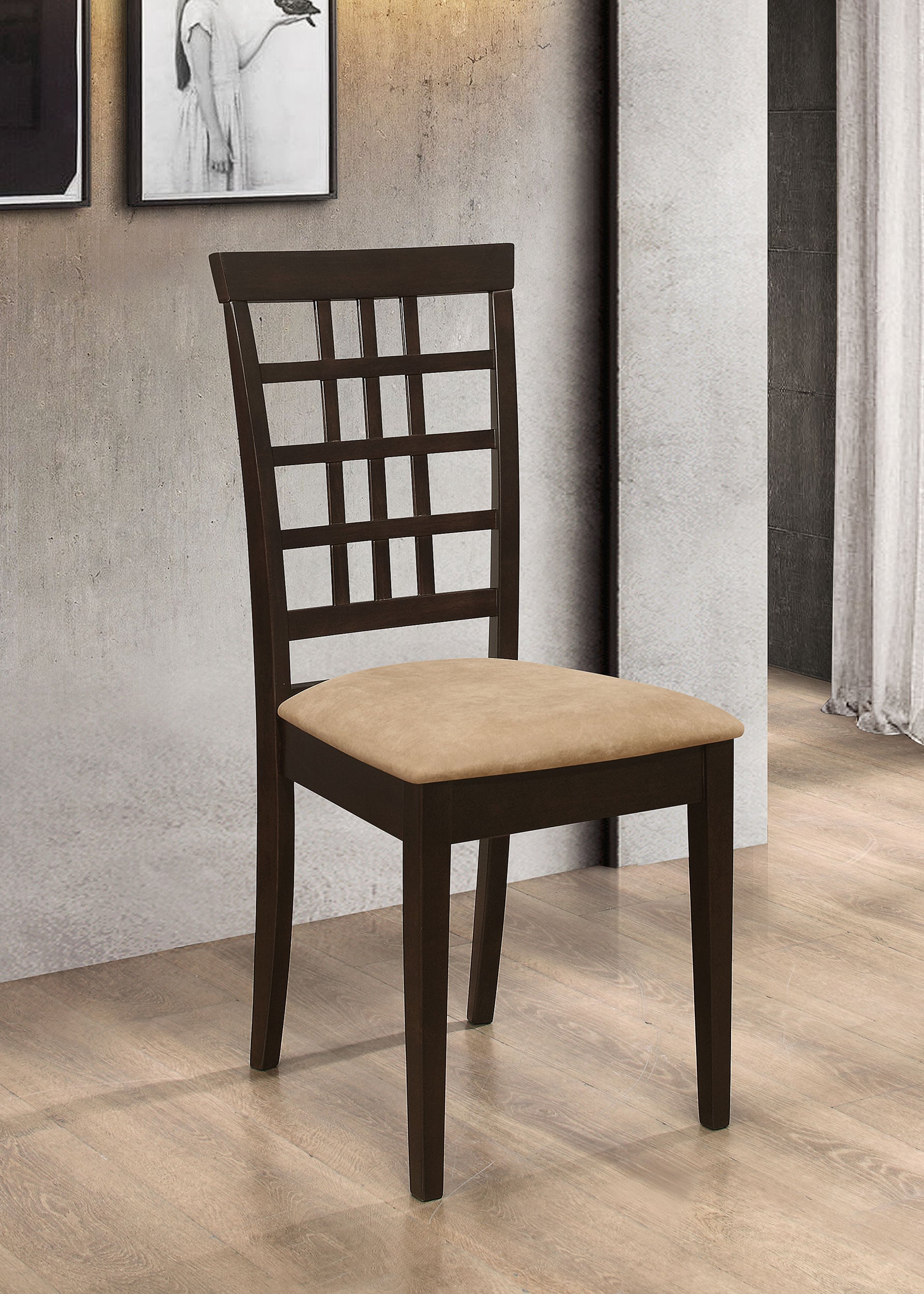 Lattice Back Dining Side Chair