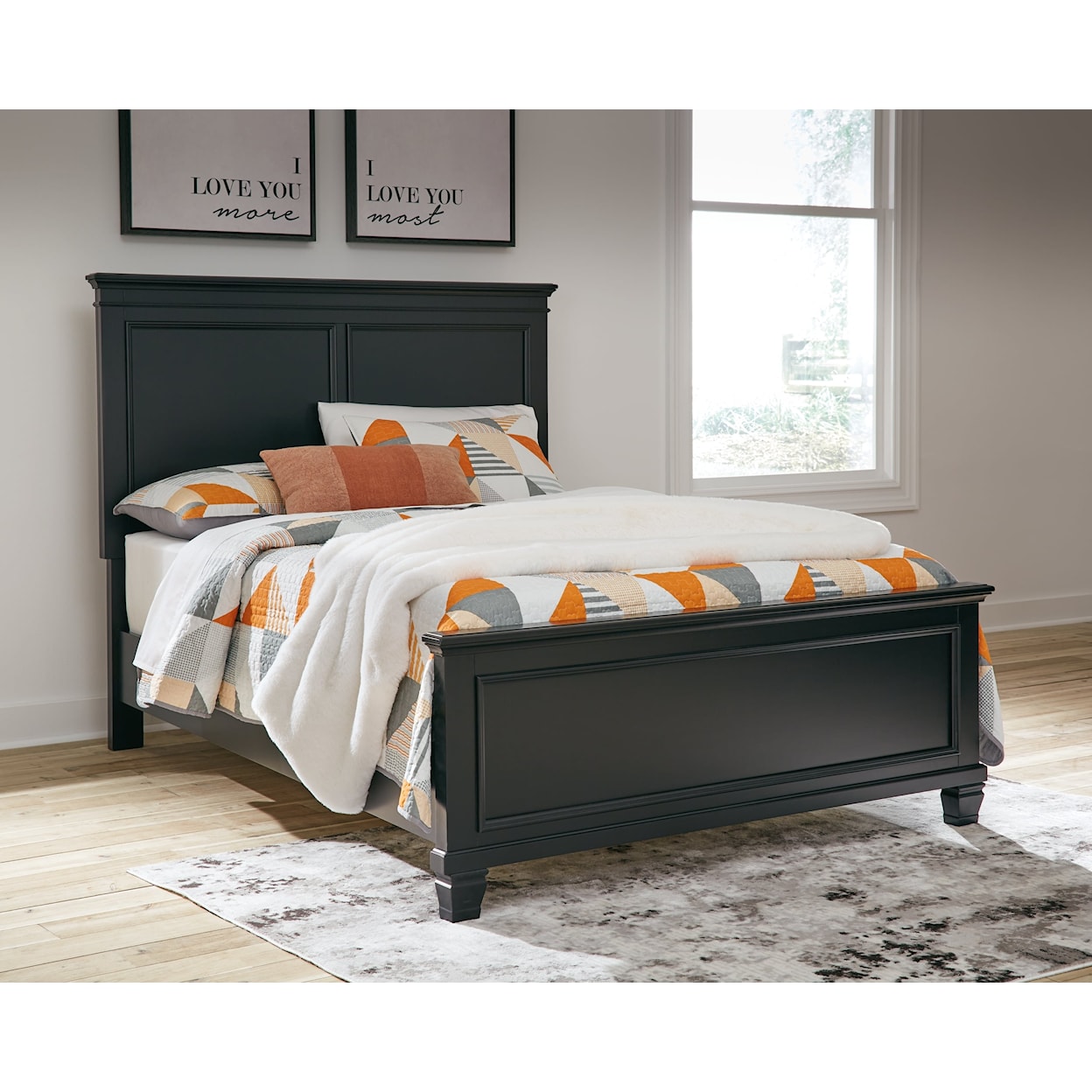 StyleLine Lanolee Full Panel Bed