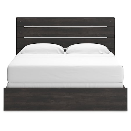 King Panel Bed