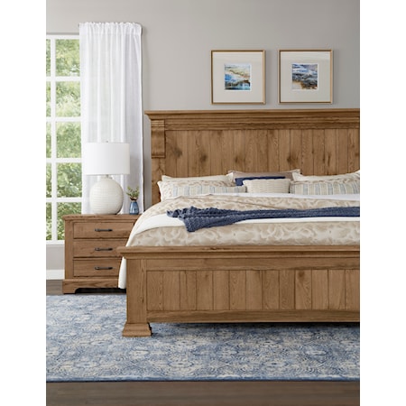 Queen Panel Bed