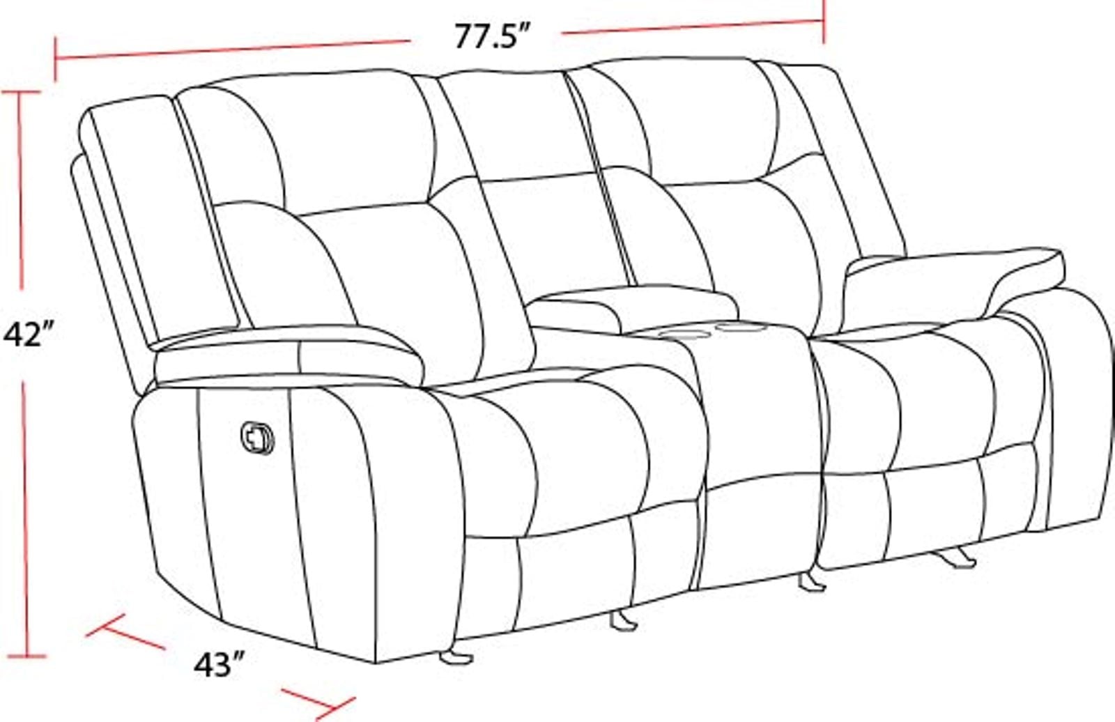Parker Living Blake Manual Reclining Sofa And Loveseat