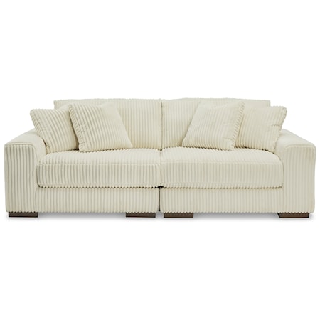 2-Piece Sectional Loveseat