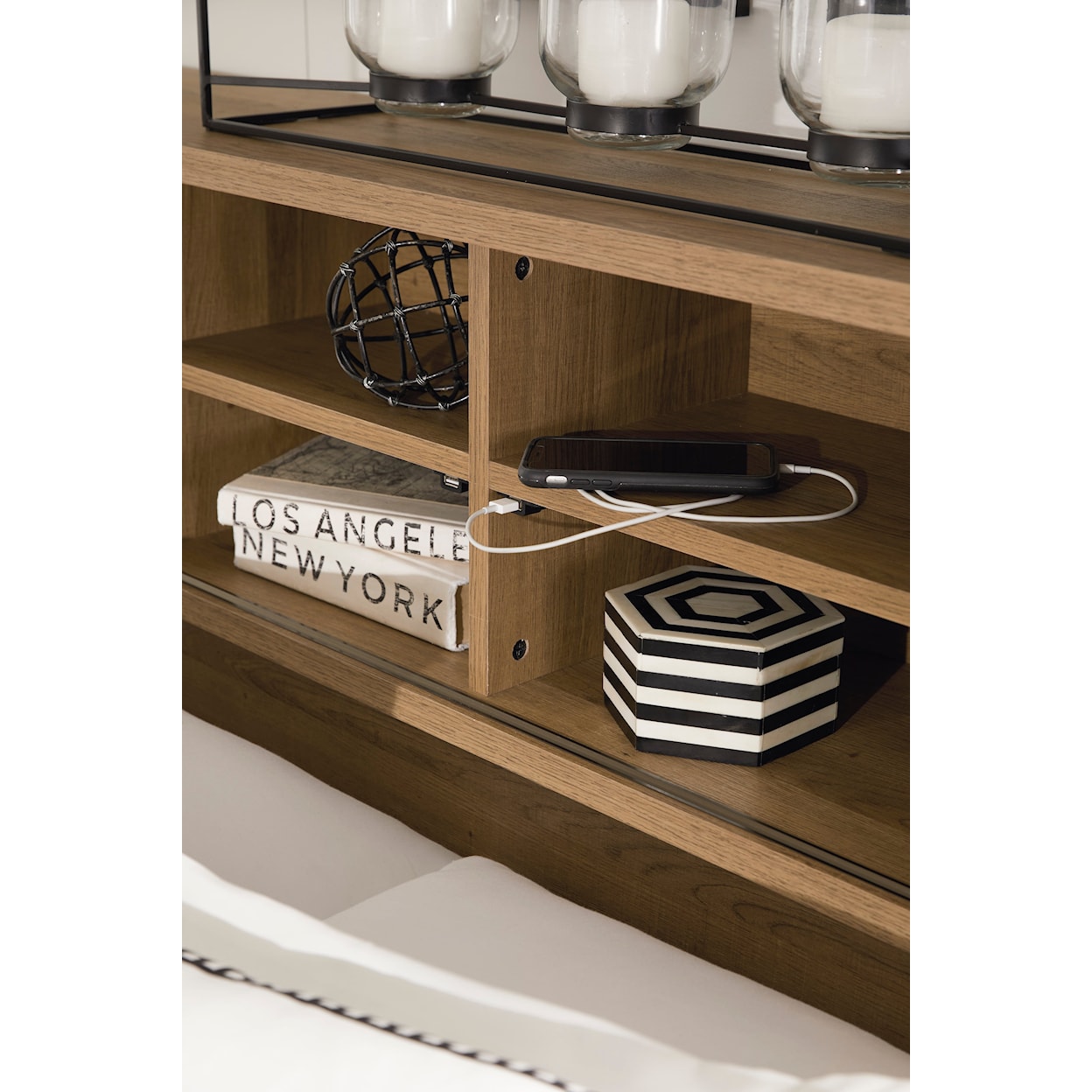Ashley Furniture Signature Design Thadamere Queen Storage Headboard