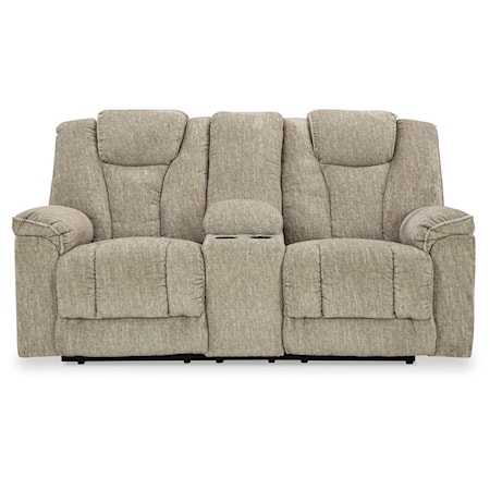 Power Reclining Loveseat With Console