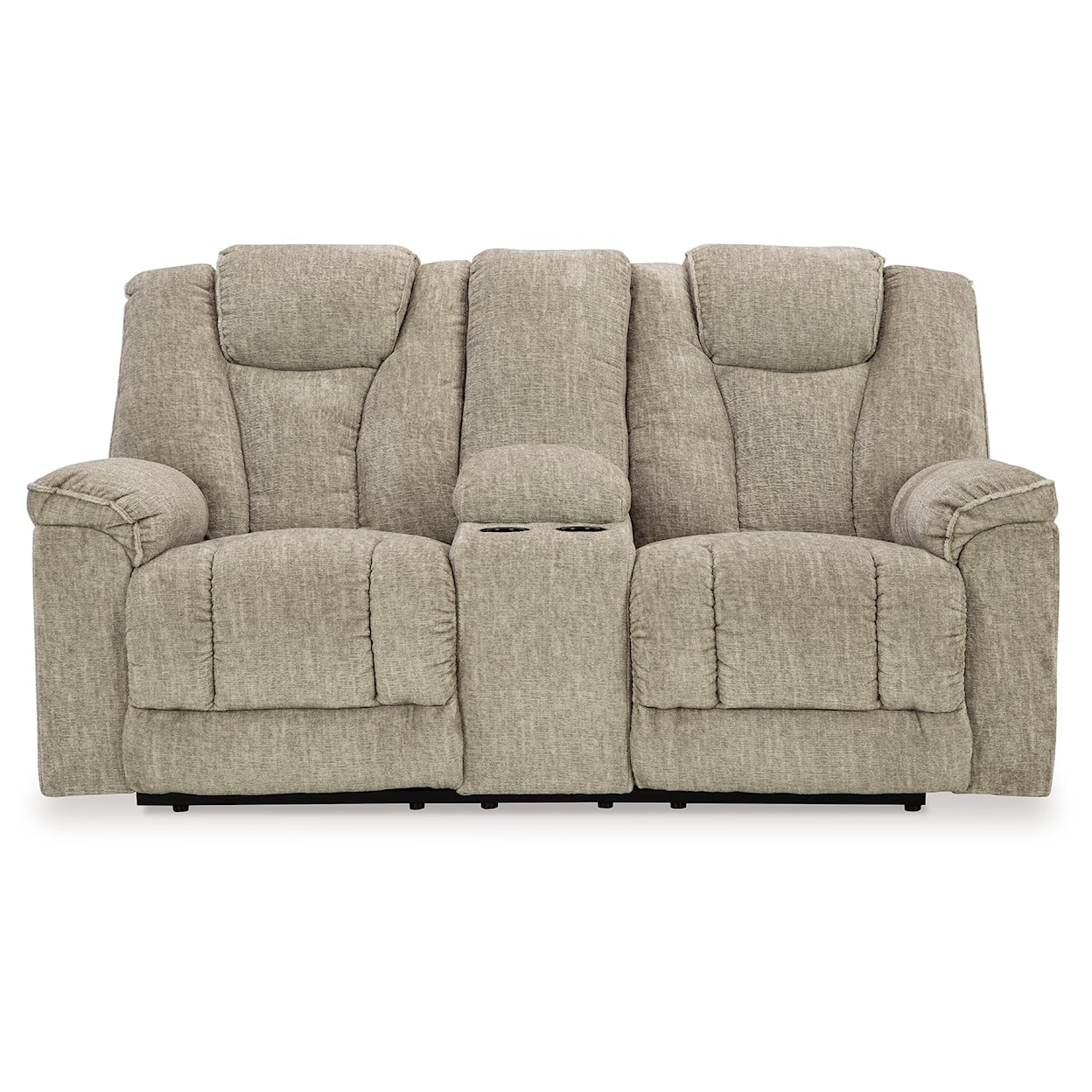 Signature Hindmarsh Power Reclining Loveseat With Console