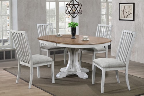 Rustic 5-Piece Dining Set