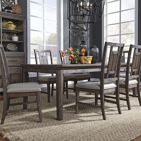 7-Piece Rectangular Table Set