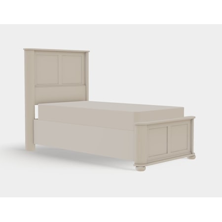 Twin XL Panel Bed Right Drawerside