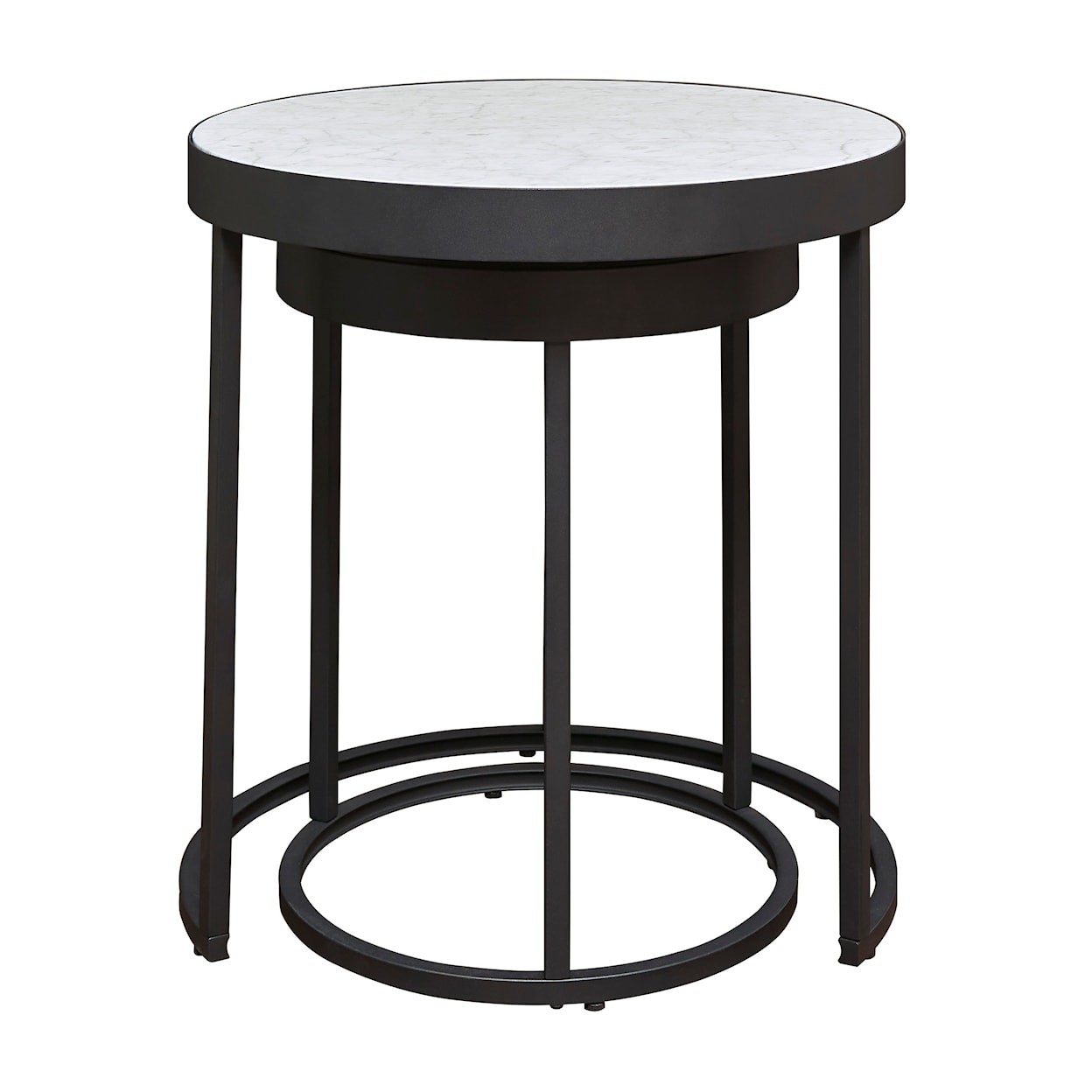 Signature Design by Ashley Windron Nesting End Table (Set of 2)