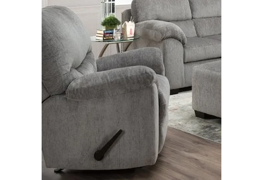 1780 Recliner with Pillow Arms by Peak Living at Prime Brothers Furniture