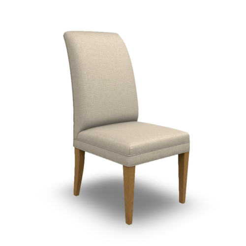 Transitional Upholstered Dining Chair (Set of 2)