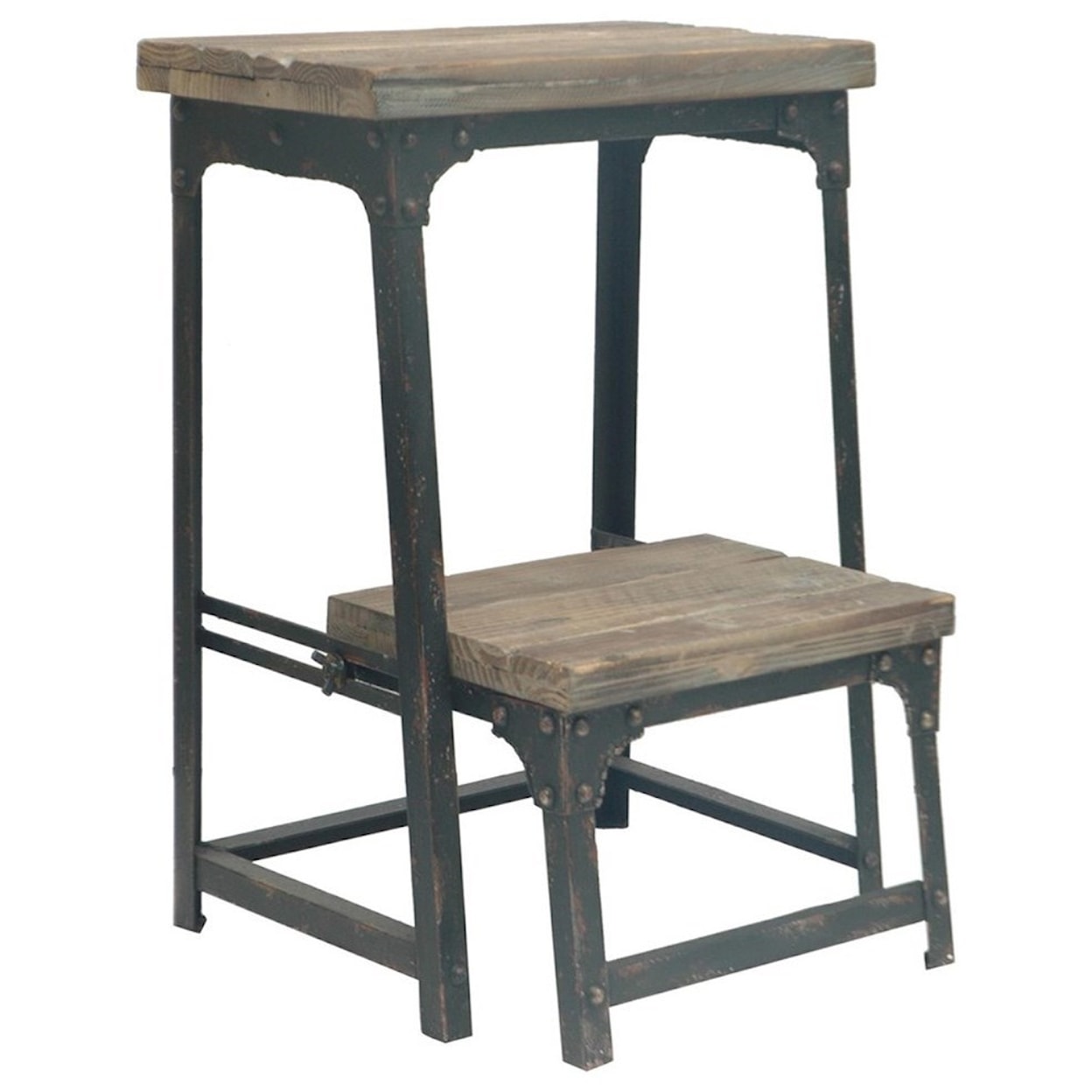 Crestview Collection Accent Furniture Industria Step Stool