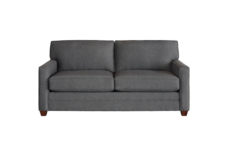 Alexander 2-Cushion Sofa by Bassett at Wayside Furniture & Mattress