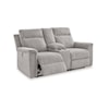 Signature Design by Ashley Furniture Barnsana DBL REC PWR Loveseat w/Console