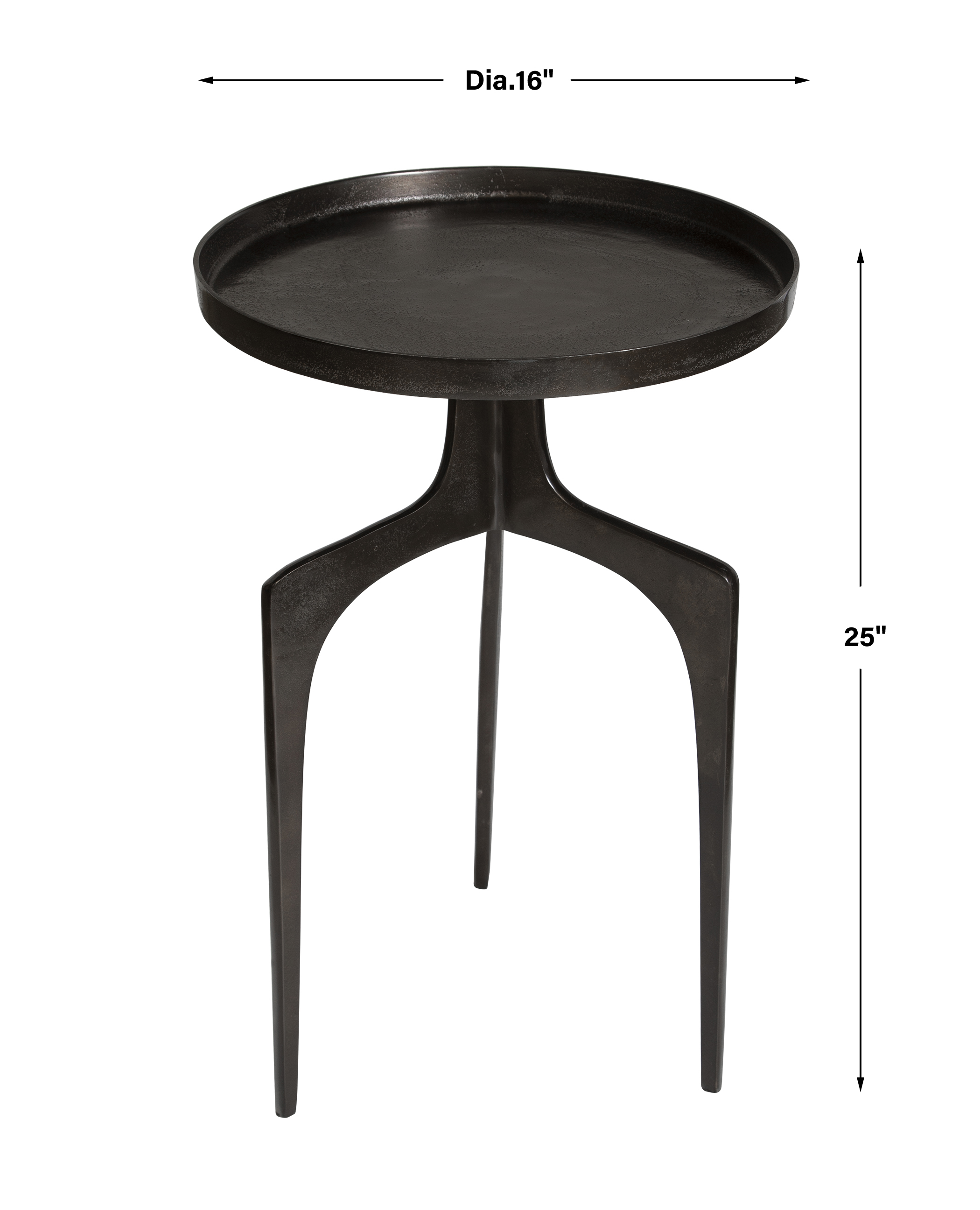 Uttermost Kenna Kenna Bronze Accent Table