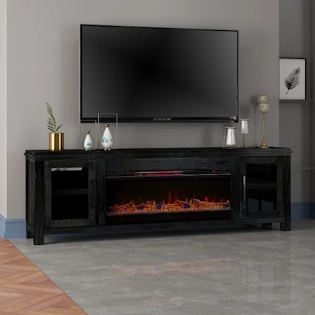 86&quot; Fireplace TV Stand