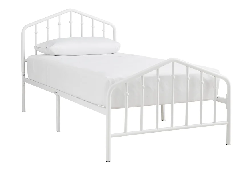 Trentlore Twin Metal Bed by Signature Design by Ashley at Royal Furniture