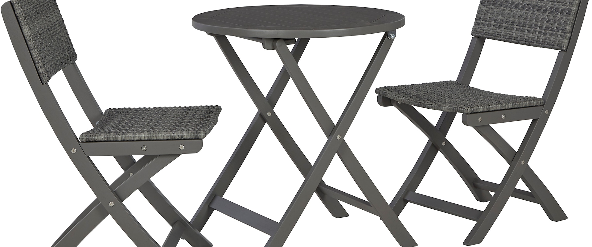 Outdoor Table and Chairs (Set of 3)