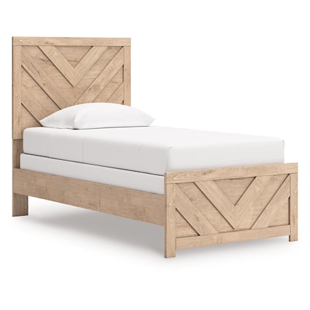 Twin Panel Bed