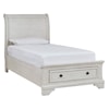 Signature Design by Ashley Robbinsdale Twin Sleigh Bed with Storage